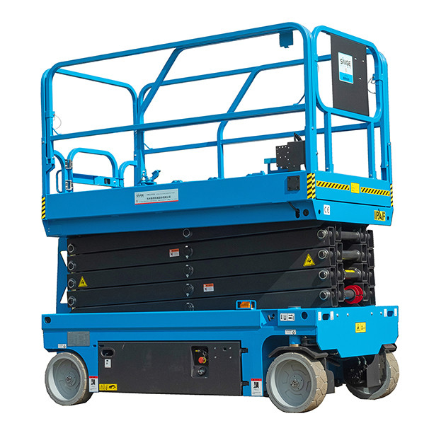 Mobile Elevating Work Platform And Scissor Lift 14 M With Load Capacity 320kg